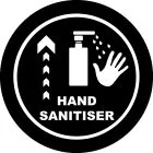 Hand Sanitiser Ahead gobo
