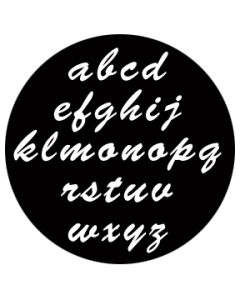 Brush Script Letters