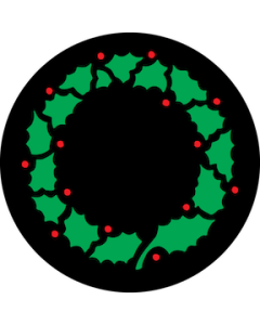 Christmas Wreath Green and Red