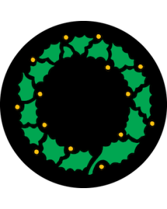 Christmas Wreath Green and Gold