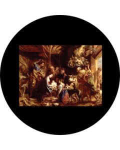 Nativity Scene Painting
