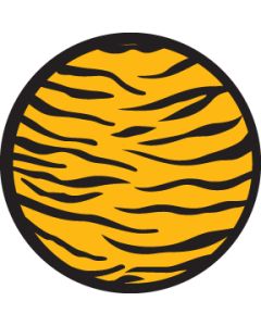 2 Color Tiger Print gobo