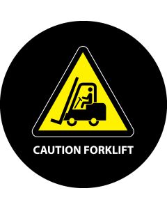 Caution Forklift gobo