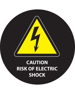 Caution Electric Shock gobo