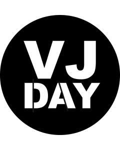 VJ Day 75 Metal gobo