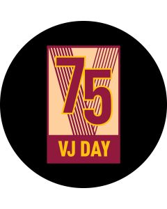 VJ Day 75 Colour gobo