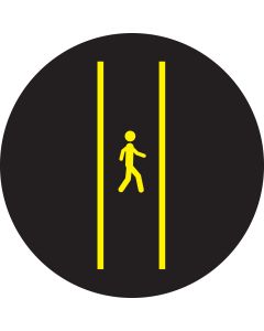 Pedestrian Walkway gobo